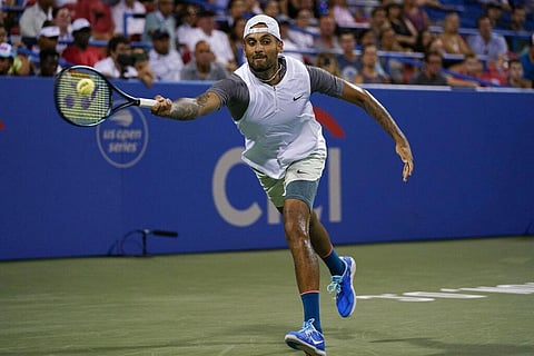 Nick Kyrgios. (Photo | AP)