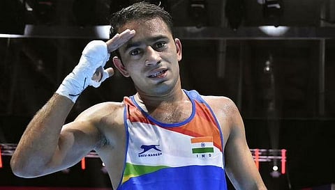 Boxer Amit Panghal (Photo | EPS)