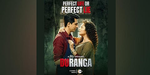 'Duranga', the official Hindi adaptation of the popular Korean drama 'Flower of Evil'. (Photo | ZEE5 @ Twitter)