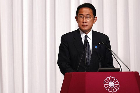 Japanese Prime Minister Fumio Kishida.  (Photo| AP