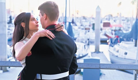 A still from Purple Hearts.