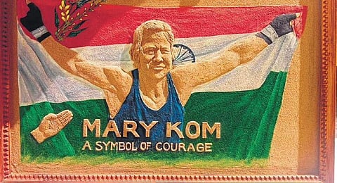 Telangana lecturer's ‘permanent’ writing on sand