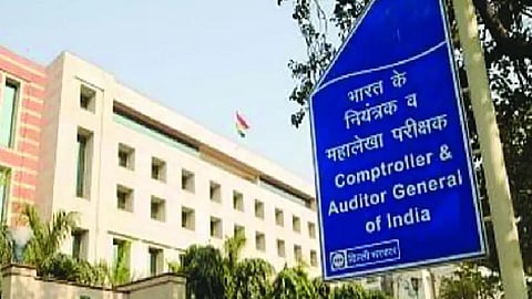 The Comptroller and Auditor General (CAG) office in New Delhi. 