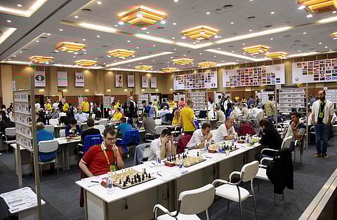 International Players at chess olympiad 2022, at Mamallapuram, in Chennai. (Photo | R Satish Babu , EPS)
