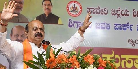 Karnataka CM Basavaraj Bommai. (Photo | Express)