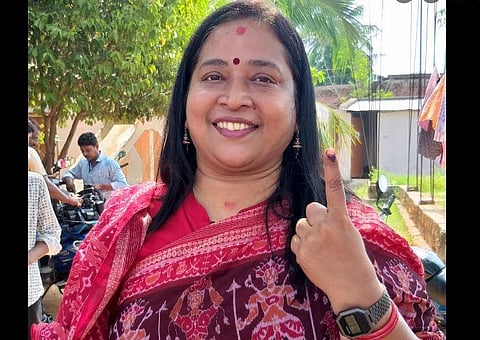 Odisha state BJP, vice-president Anita Subhadarshani Patnaik
