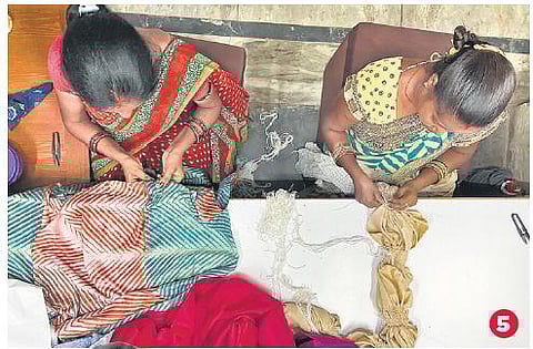 Artisans at the workshop