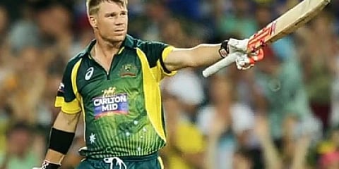 Australia batter David Warner