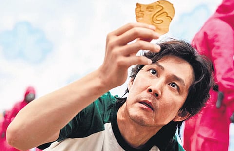 A still from Squid Game.