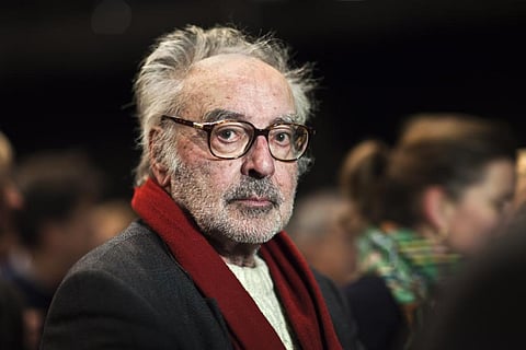 Swiss-French director Jean-Luc Godard during the award ceremony of the 'Grand Prix Design', in Zurich, Switzerland, Nov. 30, 2010. (Photo | AP)