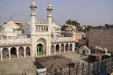 The Gyanvapi Mosque in Varanasi.