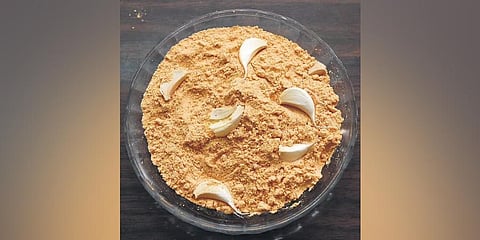 She makes authentic pickles and podis at home