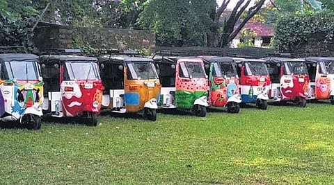 110 drivers, 2,700km, Rickshaw Run begins in Kerala