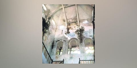 The decaying interiors of BN Palace