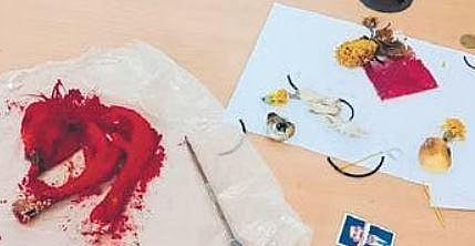 The items used for black magic found on the KSOU campus in Mysuru | EXPRESS