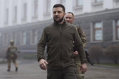 Ukrainian President Volodymyr Zelenskyy (Photo | AP)