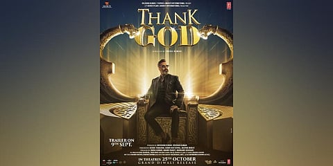 Sidharth Malhotra and Ajay Devgn-starrer 'Thank God'.