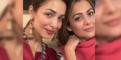 Siblings Malaika Arora and Amrita Arora (Photo | Amrita Arora @ Instagram)