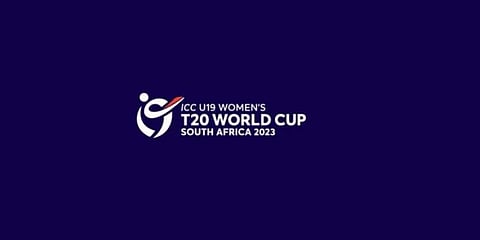 Official logo of the U19 CWC 2023.(Photo | icc-cricket.com)