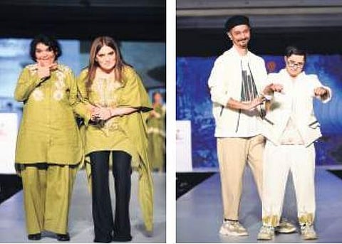 Reynu Taandon and Nitin Bal Chauhan showcase their designs