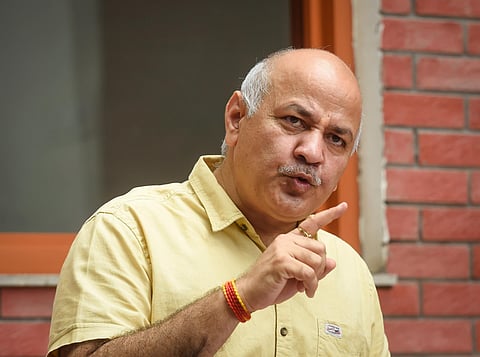 Deputy Chief Minister of Delhi Manish Sisodia. (Photo | PTI)