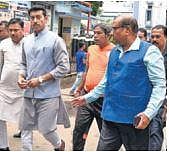 The team looking into the alleged assault on its supporters during the protest march in Kolkata four days ago.
