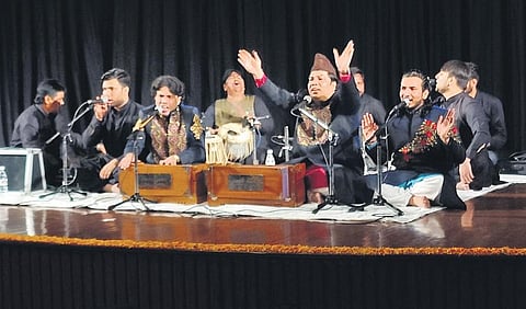 Qawwali performance by the Nizami Brothers.