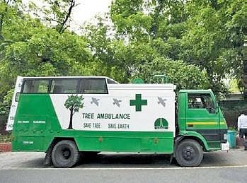 Delhi's tree ambulance project
