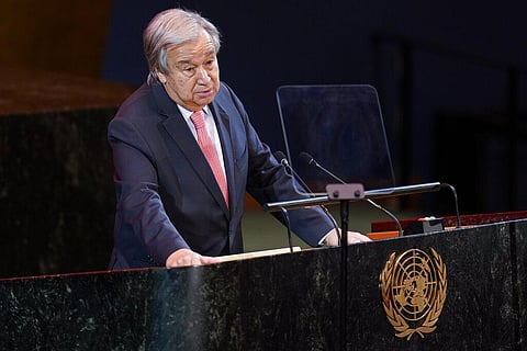 United Nations Secretary-General Antonio Guterres (Photo | AP)