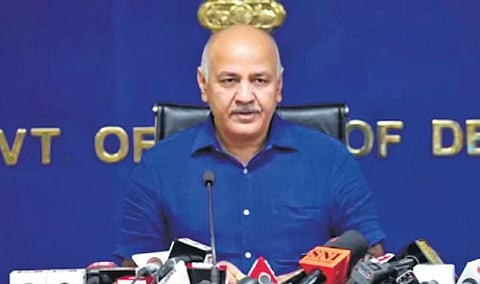 Delhi Deputy Chief Minister Manish Sisodia.(File| Express)