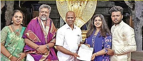 Muslim devotee donates Rs 1.2 crore to Tirumala temple