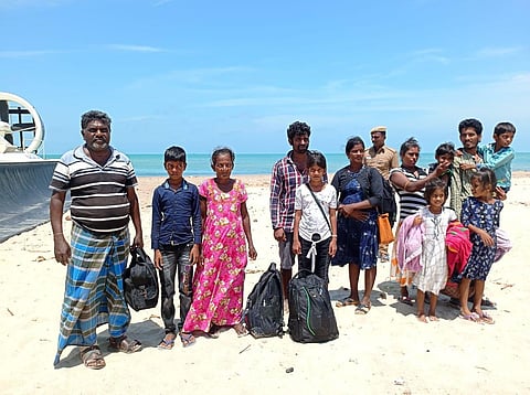 Sri Lankan Tamils reach Rameswaram seeking refugee in India
