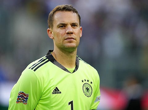 Germany's Manuel Neuer is pictured during the UEFA Nations League football match. (Photo | AP)