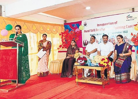 Sports and E& IT Minister Tusharkanti Behera at the HBT-FLO function on Friday