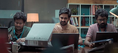 A screengrab from the teaser of the movie 'Krishna Vrinda Vihari'