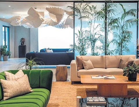 Sarita Handa's 'NOW' store in Delhi’s home decor shopping district on MG Road