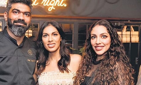 Chef Sajosh Peetayil, Kiran Reynolds, Nigma Mohammed