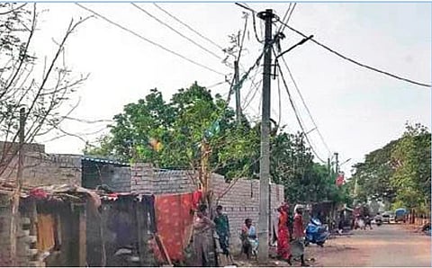 Encroachment at Jagatpur Industrial Estate