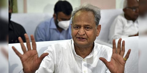 Ashok Gehlot. (Photo | PTI)