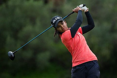 Golfer Vani Kapoor. (Photo | Twitter)