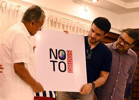 Sourav Ganguly releases logo of anti-drugs campaign