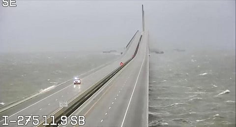 Hurricane Ian rapidly intensified off Florida's southwest coast Wednesday morning, gaining top winds of 155 mph. (Photo | AP)