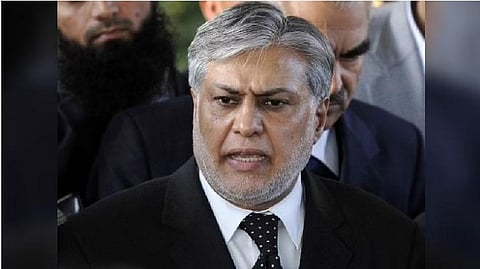 PML-N leader Ishaq Dar. (Photo |AFP)