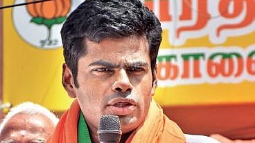 Tamil Nadu BJP president K Annamalai.