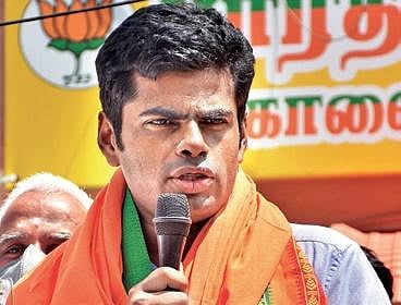 Tamil Nadu BJP president K Annamalai