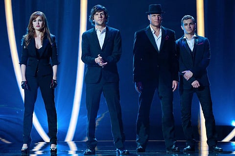 A still from the 2013 crime-thriller, Now You See Me
