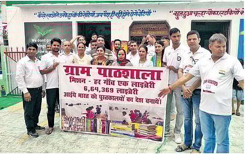 The group has so far set up libraries in 356 villages in seven states | Express