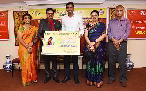 Table tennis star Sharath Kamal was the chief guest. (Photo| Ashwin Prasath)