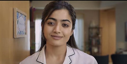 Rashmika Mandanna in 'Goodbye'