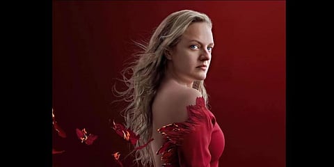 Elisabeth Moss in 'The Handmaid's Tale'